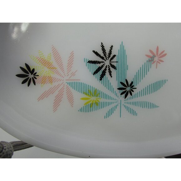 Vintage Anchor Hocking Fire-King Milk Glass Snack 3 Sets 4 Cups & Plates Atomic - Picture 3 of 9